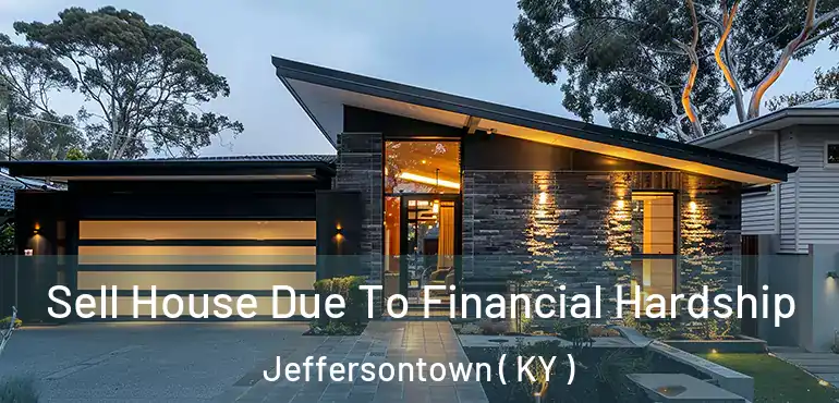  Sell House Due To Financial Hardship Jeffersontown ( KY )
