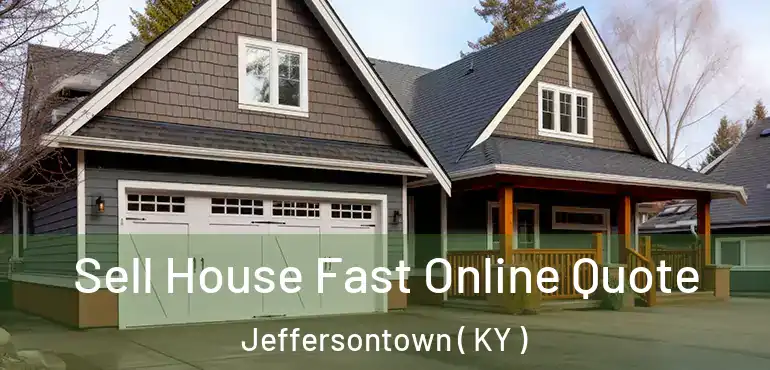  Sell House Fast Online Quote Jeffersontown ( KY )