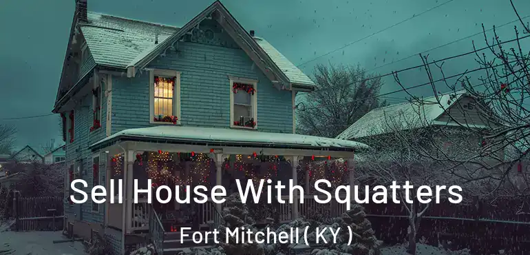  Sell House With Squatters Fort Mitchell ( KY )
