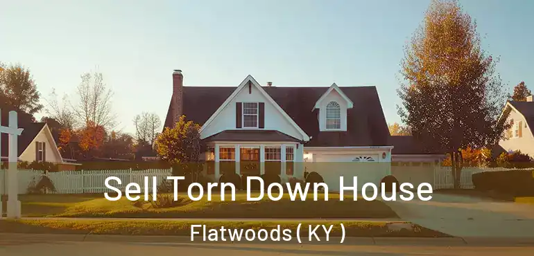  Sell Torn Down House Flatwoods ( KY )