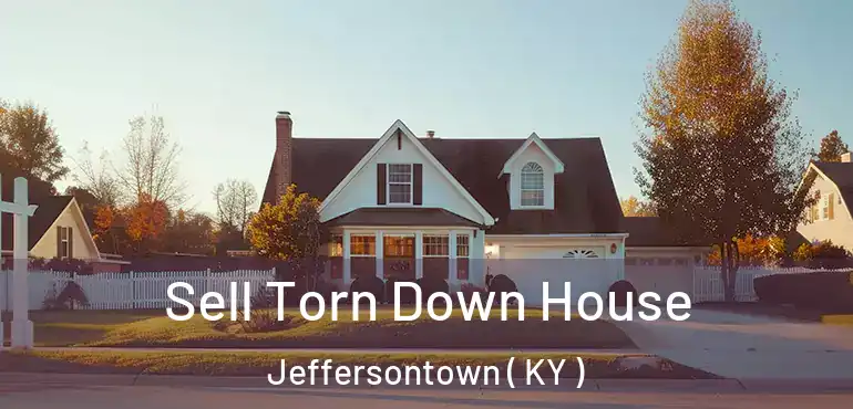  Sell Torn Down House Jeffersontown ( KY )
