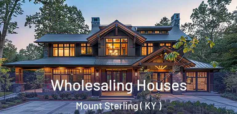  Wholesaling Houses Mount Sterling ( KY )